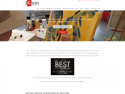 jkleingallery.com snapshot