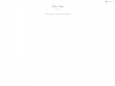 calmyoga.net snapshot