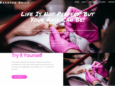 brandonnailsalon.com snapshot