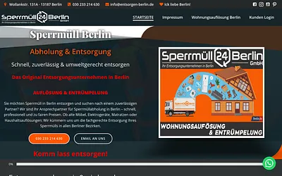 entsorgen-berlin.de snapshot