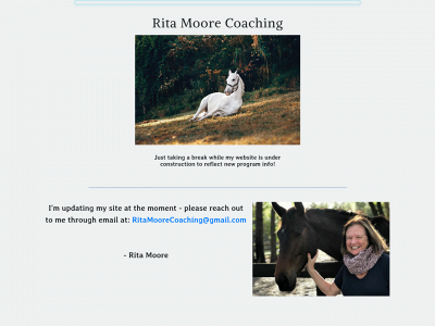 ritamoorecoaching.com snapshot