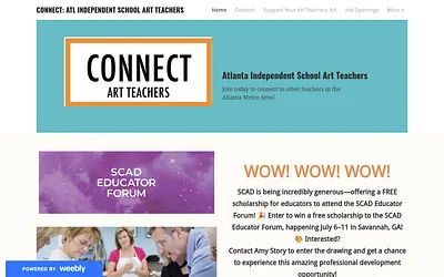 connectatlartteachers.weebly.com snapshot