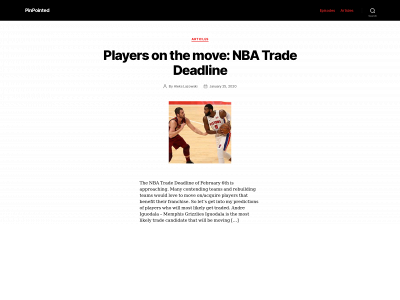 pinpointedsports.com snapshot