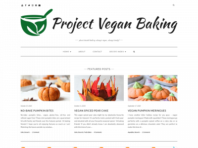 projectveganbaking.com snapshot