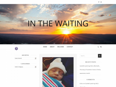 inthewaiting.co snapshot