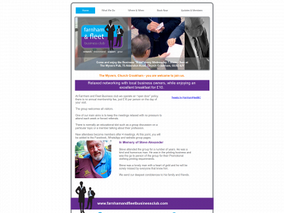 farnhamandfleetbusinessclub.com snapshot