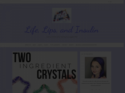 lifelipsandinsulin.com snapshot