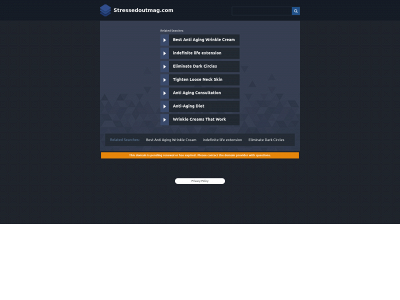 stressedoutmag.com snapshot