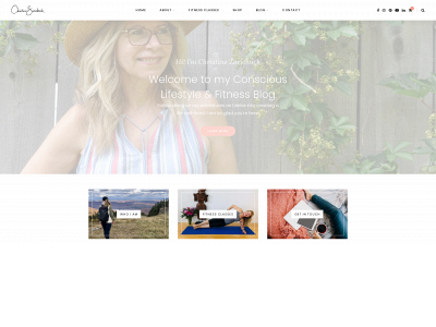 christinezarichuck.com snapshot