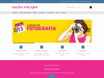 escolaarteideal.com.br snapshot