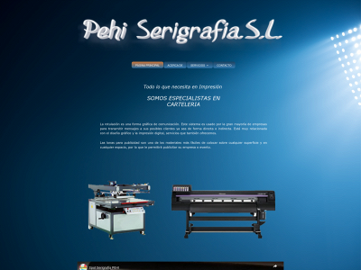 pehiserigrafia.es snapshot