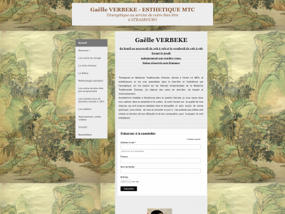 gaelle-verbeke.com snapshot