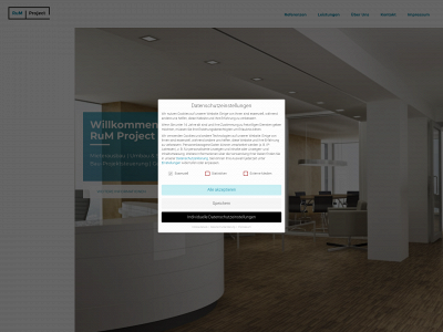 rumprojectgmbh.de snapshot