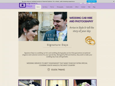 signaturedays.co.uk snapshot