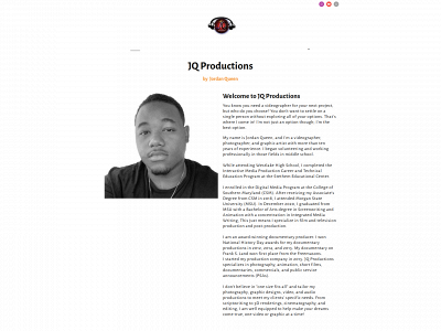 jqproductions.simplesite.com snapshot