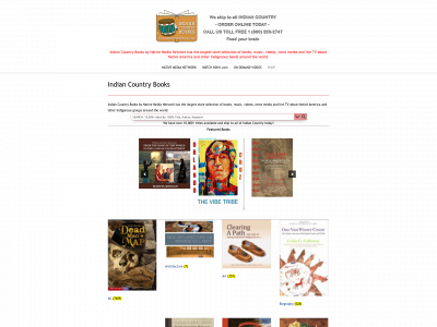 indiancountrybooks.com snapshot