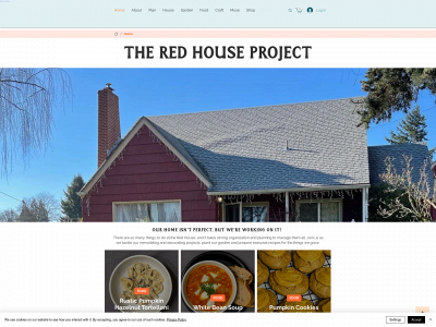redhouseproject.com snapshot