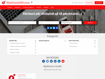 njoftime24h.com snapshot