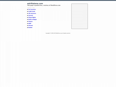 adriftalana.com snapshot
