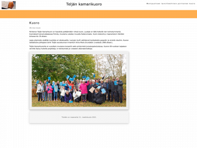 teljankamarikuoro.fi snapshot