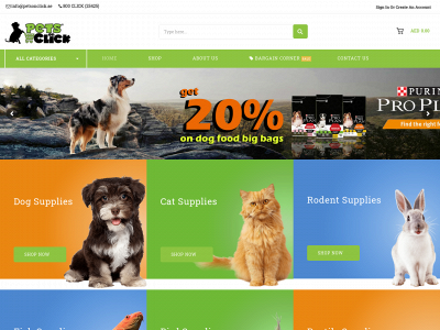 petsonclick.ae snapshot