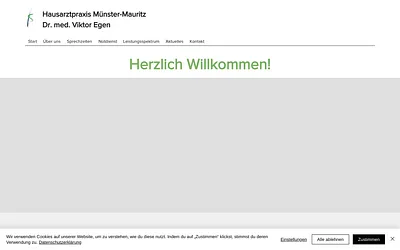 hausarztpraxis-muenster-mauritz.de snapshot
