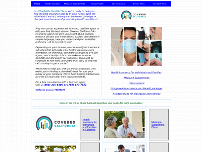 affordablehealthplans.com snapshot