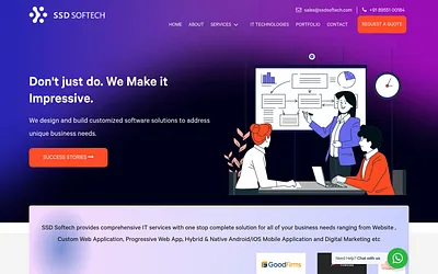ssdsoftech.com snapshot