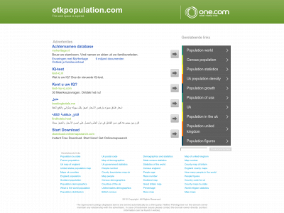 otkpopulation.com snapshot