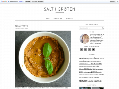 saltigroeten.no snapshot