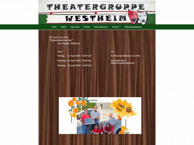 theatergruppe-westheim.de snapshot