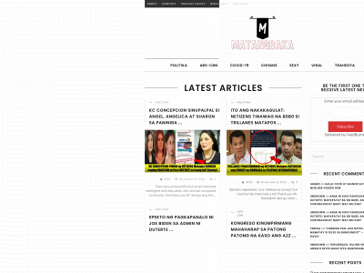 matangbaka.com snapshot