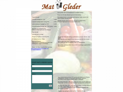 mat-gleder.no snapshot