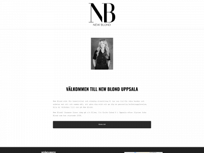 newblond.se snapshot