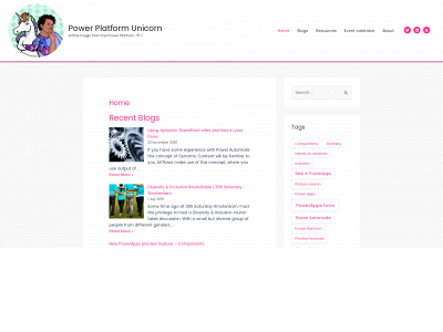 powerplatformunicorn.com snapshot