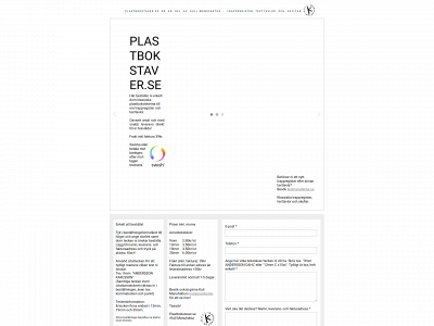plastbokstaver.se snapshot