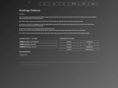 keyforge.se snapshot