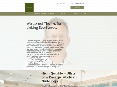 ecosurrey.co.uk snapshot
