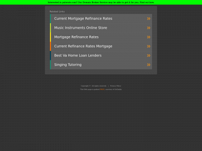 palorate.com snapshot