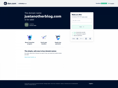 justanotherblog.com snapshot