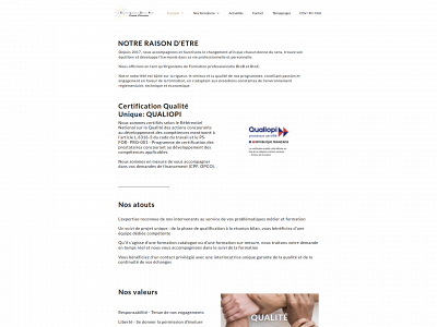 e-conseilformation.com snapshot