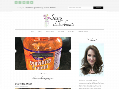 sassysuburbanite.com snapshot