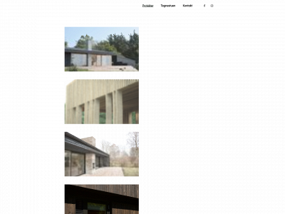 fengerarkitektur.dk snapshot