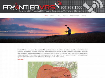 frontiervrs.com snapshot