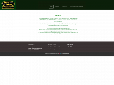andyslandys.com snapshot