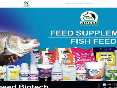 aheedbiotech.in snapshot