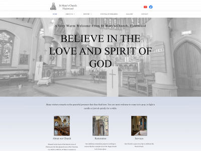 stmarys-fleetwood.org.uk snapshot