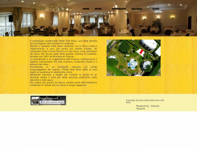 hotelristorantevillarosa.it snapshot