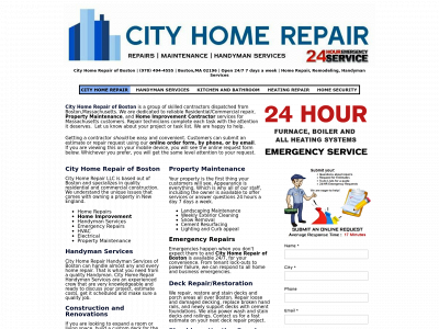 cityhomerepair.com snapshot