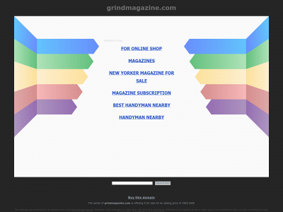 grindmagazine.com snapshot